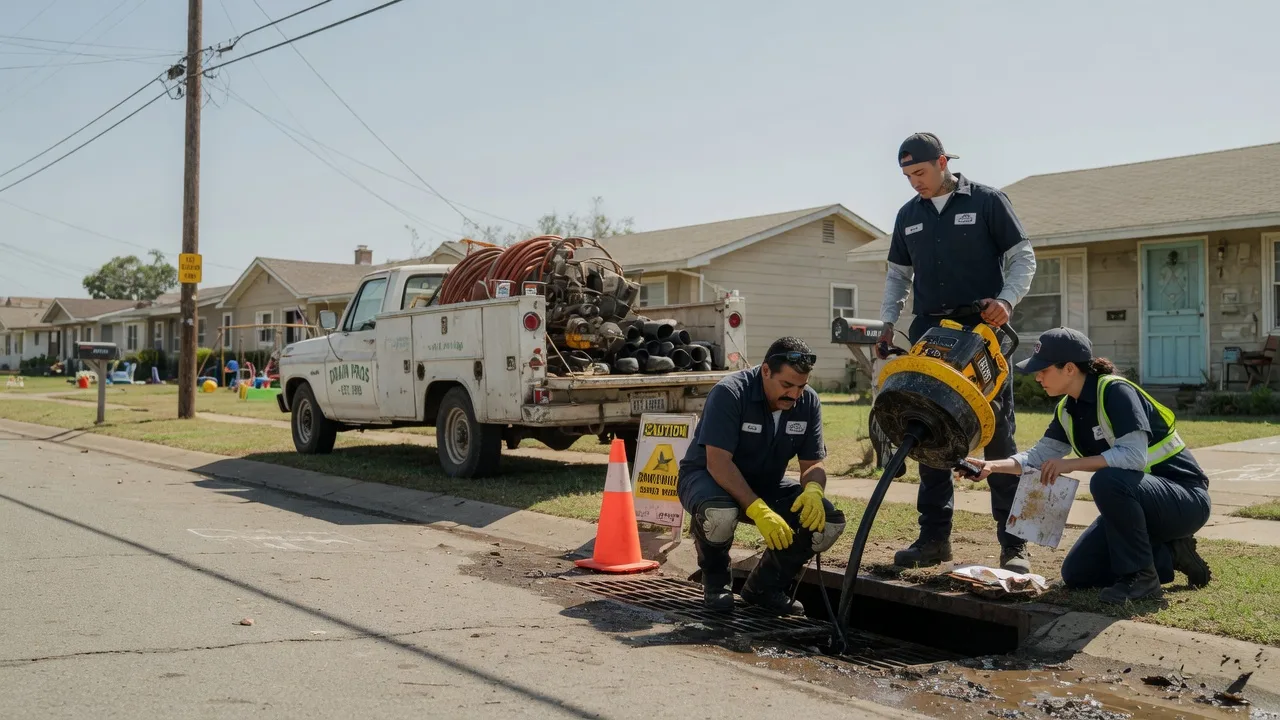 Drain Cleaning in Frederick, OK near me